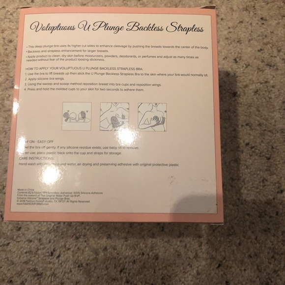 Macys Fashion Form Strapless Bra - Picture 4 of 4